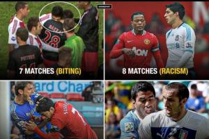 另類紀(jì)錄！蘇亞雷斯生涯被禁賽已達(dá)68場，多于因病傷缺的54場