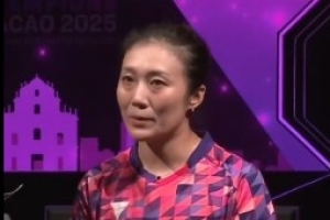 韓瑩：沒想到自己會取勝，下一場一分一分地戰(zhàn)斗，爭取有更好表現