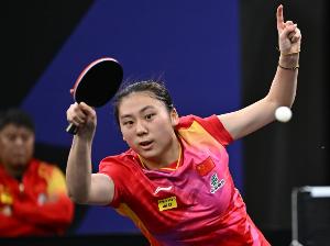 WTT中國澳門冠軍賽：陳熠1-3不敵韓瑩，無緣女單八強