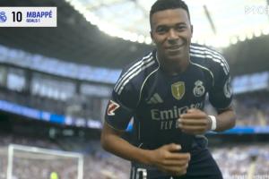 一己之力！姆巴佩半場傳射：落后身位超車單刀+單點爆破喂餅