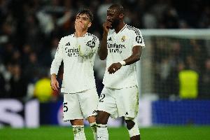 阿斯：皇馬中后衛(wèi)頻遭傷病困擾，阿拉巴、米利唐、呂迪格輪番缺席