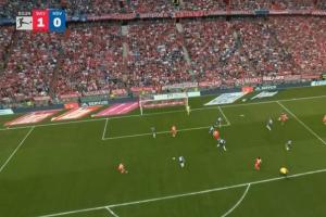 強(qiáng)！格納布里穿襠過人小角度爆射破門，拜仁3分鐘領(lǐng)先