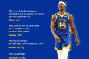 高度評(píng)價(jià)！勇士官推曬教練、隊(duì)友語(yǔ)錄祝巴特勒36歲生日快樂(lè)