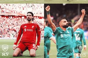 利物浦4輪4絕殺仍保持全勝+送2/4名唯一1敗，英超還剩3隊(duì)不敗