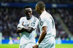 TA：維尼修斯團隊以姆巴佩加盟時獲簽字費為例，要求皇馬大幅加薪