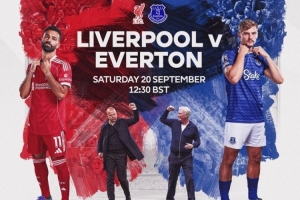 英超官方曬海報(bào)預(yù)熱默西賽德郡德比：紅色還是藍(lán)色？