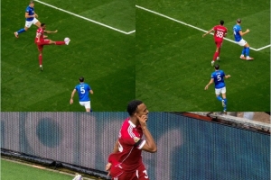 精彩凌空射門，利物浦官推曬赫拉芬貝赫進球過程圖，配文：藝術！