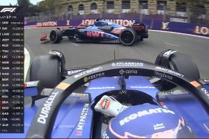 第17圈，阿爾本超車時撞到科拉平托，被賽會罰時10秒