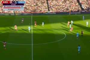 一籌莫展！最近10分鐘，阿森納控球達(dá)到87%