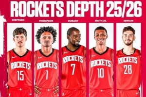 美記：火箭陣容依然強勁 不過他們會懷念范弗里特的組織和智慧
