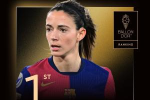 三連莊！官方：邦馬蒂獲2025年女足金球獎，擊敗槍手球員卡爾登泰
