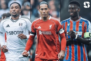 英超僅3人參與超過30次對抗且成功率超75%，范迪克77%居首