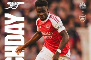 阿森納和紐卡發(fā)布海報(bào)：薩卡、博特曼、伊蘭加、沃爾特馬德出鏡