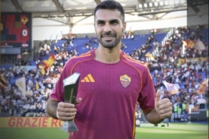 切利克：我很高興首次獲得全場(chǎng)最佳球員，羅馬希望贏得所有比賽