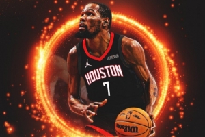 37歲了！火箭官方曬圖：生日快樂！凱文-杜蘭特！