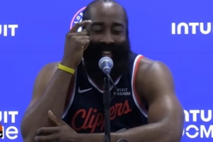 17次參加媒體日！哈登：說得我感覺自己真成老家伙了 我依然熱愛