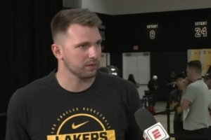 東契奇：和老詹更多訓(xùn)練有助于默契 全員健康時(shí)我們一度表現(xiàn)出色