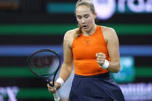 4號種子安德列娃1-2不敵卡塔爾，無緣中網(wǎng)女單8強(qiáng)