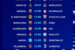 假期看歐冠?明晨焦點(diǎn)戰(zhàn)巴薩vs巴黎！阿森納、曼城等隊出戰(zhàn)