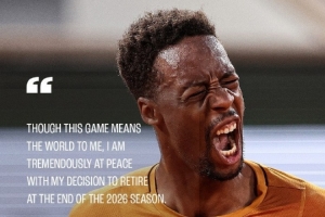 孟菲爾斯社媒宣布2026賽季結(jié)束后退役，生涯收獲13個(gè)ATP單打冠軍