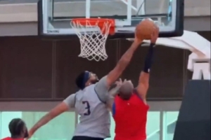 濃眉送大帽！歐文“商業(yè)互吹” 濃眉：我看起來(lái)像好久沒(méi)練了？