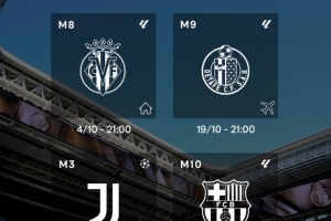 皇馬官方曬10月份賽程：23日歐冠對尤文，26日西甲國家德比