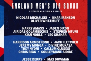 英格蘭U19隊名單：15歲道曼、尼奧尼、恩古莫哈、杰克-弗萊徹入圍
