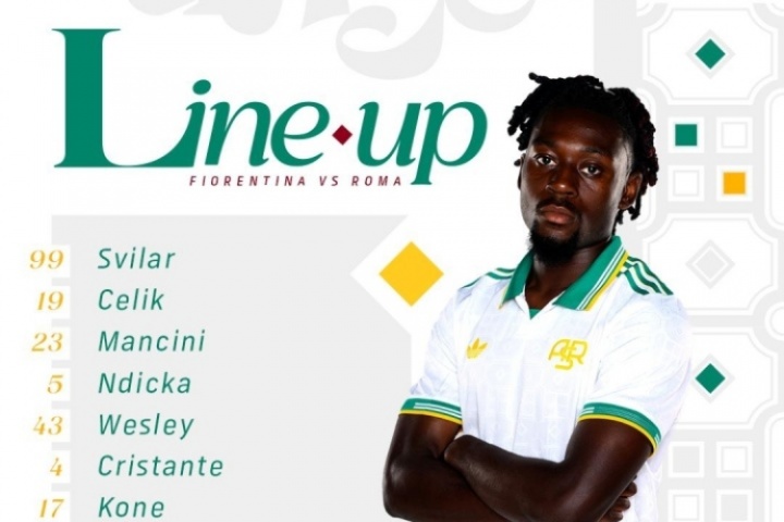 羅馬客戰(zhàn)佛羅倫薩首發(fā)：齊米卡斯、克里斯坦特先發(fā)，多夫比克出戰(zhàn)
