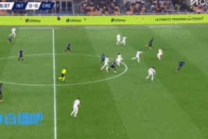 完美開(kāi)場(chǎng)！巴雷拉搶斷博尼送傳中，勞塔羅輕松包抄破門