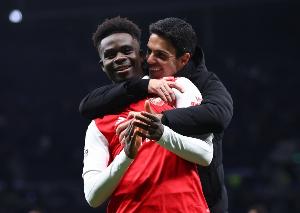 薩卡：阿爾特塔會為俱樂部帶來成功，我期待那一天的到來