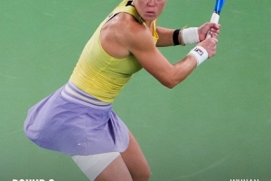 小安德列娃1-2遭到老將西格蒙德逆轉(zhuǎn)，止步武網(wǎng)女單32強(qiáng)