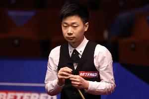 呂昊天5-4史蒂文斯，晉級斯諾克西安大獎賽16強