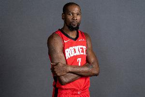 KD10中7砍20分！火記：好久沒看到火箭球員這么輕松地拿20分了