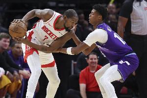 杜蘭特：貝利展現(xiàn)了自己的潛力 很期待看到他未來(lái)的成長(zhǎng)軌跡