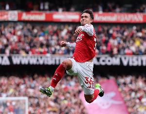 超級(jí)凌空斬！官方：蘇維門迪戰(zhàn)森林抽射進(jìn)球當(dāng)選英超9月最佳進(jìn)球