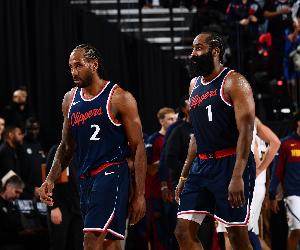 快船對陣龍獅首發(fā)：哈登、博格丹、萊昂納德、小瓊斯、祖巴茨