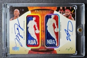 史上第三高成交價！詹姆斯&喬丹雙簽球星卡拍出1000萬美元高價！