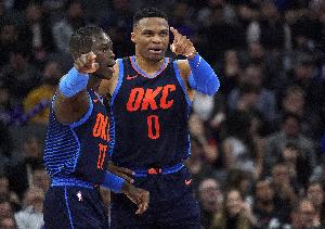 安東尼：威少若回雷霆打不上球?qū)λ且环N貶低 除非他要退役巡演