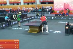 中國隊2-1反超！王楚欽3-0零封霍戴伊 第四盤林詩棟vs阿拉米揚