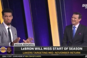 丹尼-格林：詹姆斯都41歲了打破無(wú)數(shù)紀(jì)錄 我不認(rèn)為他會(huì)在乎最佳陣