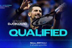 續(xù)寫傳奇官方：38歲德約晉級年終總決賽，18次晉級追平費德勒