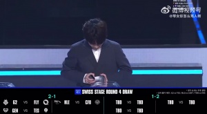 Wolf看瑞士輪抽簽：BLG別抽中T1??！我們對(duì)100T耶，可以！可以！