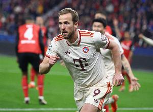 凱恩僅用12場便達(dá)成俱樂部單賽季20球，梅西最快17場、C羅13場