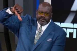 奧尼爾評(píng)價(jià)艾頓表現(xiàn)：你得站出來 面對(duì)小個(gè)后仰跳投行不通的