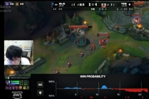 jiejie：看來紅色方是對的，可能BLG下把也選紅