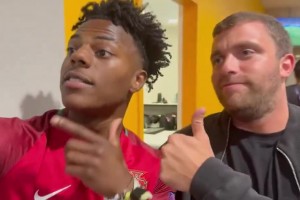 蹭流量大師！甲亢哥在歐冠決賽偶遇羅馬諾：here we go！speed將加盟曼聯(lián)！