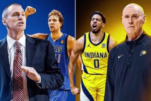 俠蜜又哭暈了獨(dú)行俠前冠軍主帥卡萊爾率領(lǐng)步行者殺入總決賽！