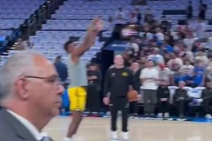 沒拿到東決MVP憋一股勁？哈利伯頓賽前熱身投籃神準