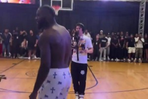 太瘋狂了，蘭斯試圖毆打粉絲