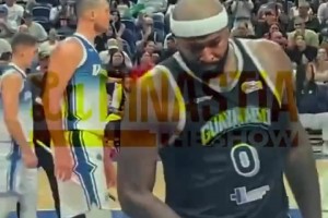 有球迷曬打球被KD球迷故意撞傷視頻配文：報(bào)警會(huì)處理？能否有賠